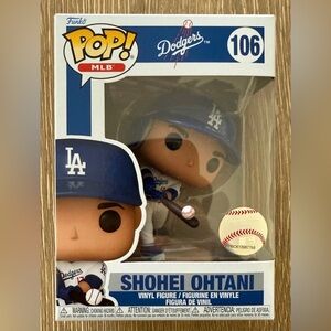 Funko POP! MLB Dodgers Shohei Ohtani Batting Figure #106 Japan